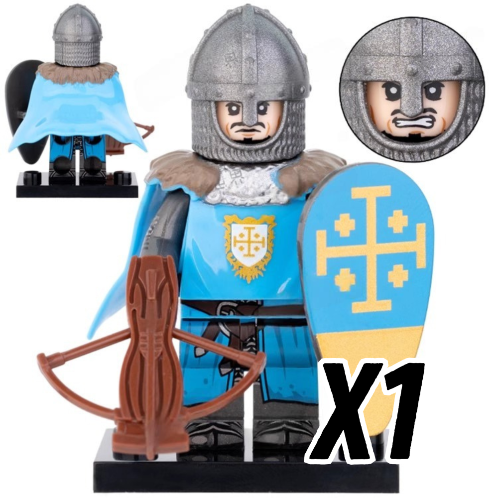 Crusade Knights of Jerusalem Block Figures Sets