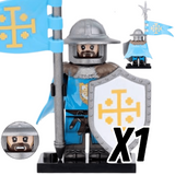 Crusade Knights of Jerusalem Block Figures Sets