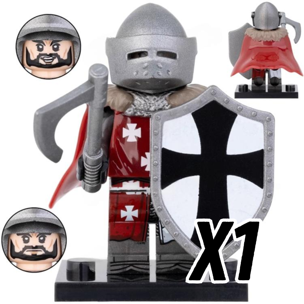 Crusades Knights of Tripoli Block Figures  Set