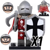 Crusades Knights of Tripoli Block Figures  Set