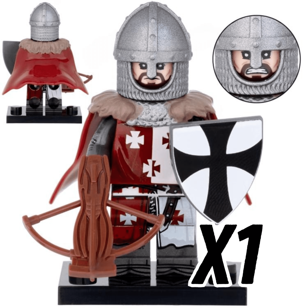 Crusades Knights of Tripoli Block Figures  Set