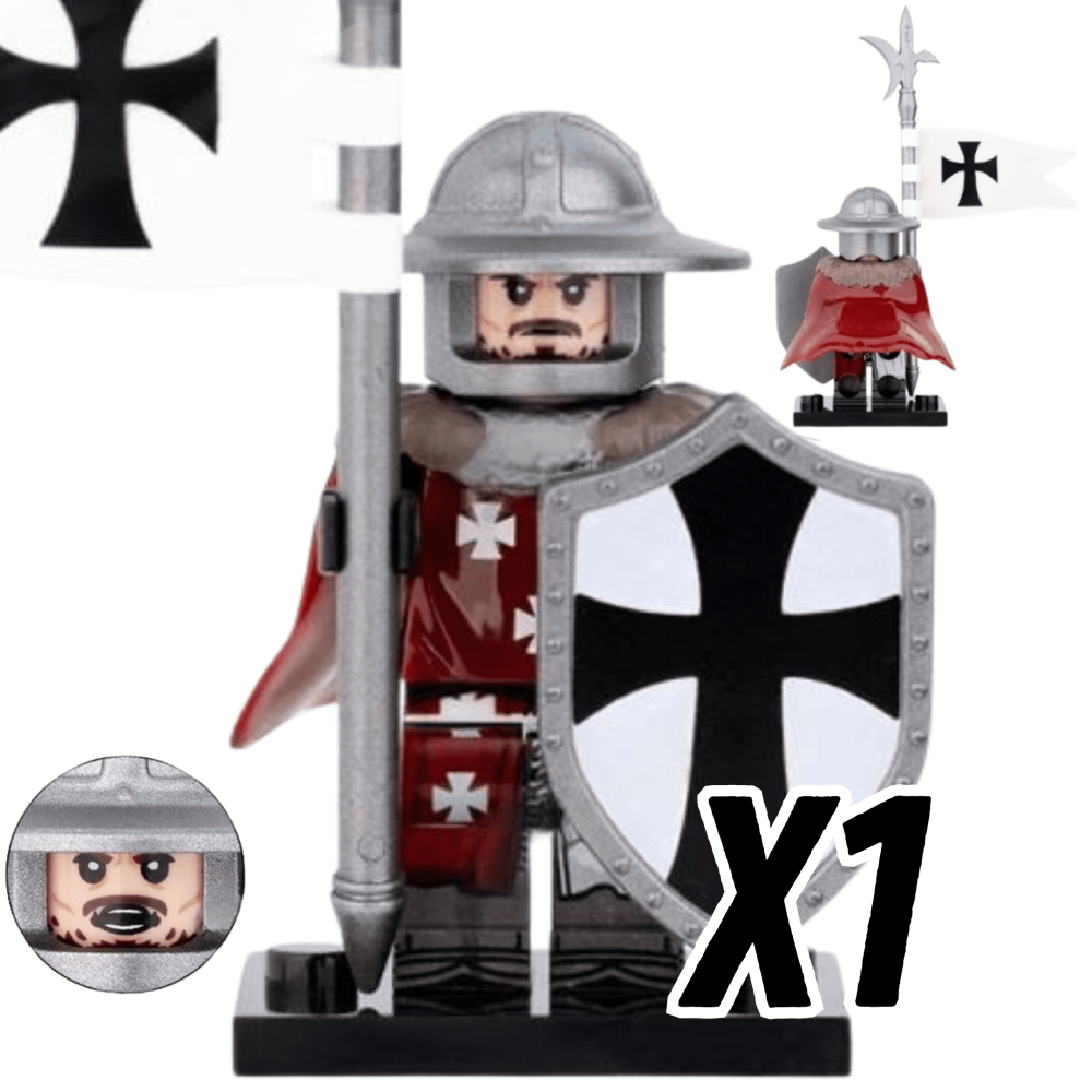 Crusades Knights of Tripoli Block Figures  Set