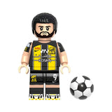 FIFA Football Star Players Block Figures Set with Football and Trophy Accessory