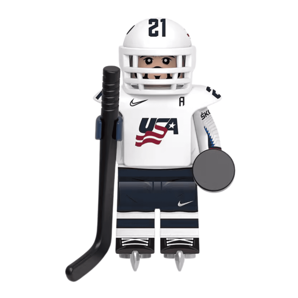 International Hockey All-Star Block Figures Set of 8pcs