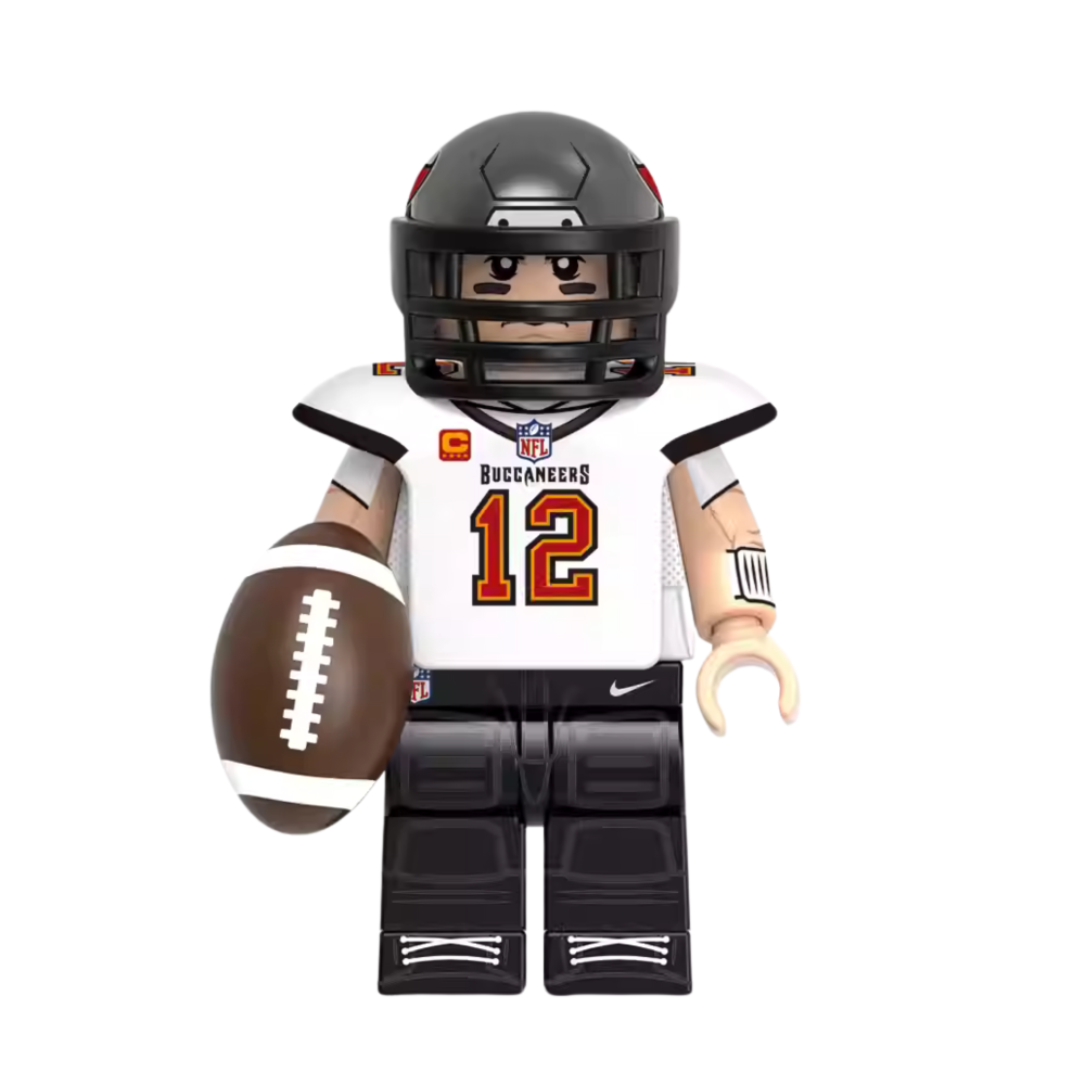 NFL American Football Player Block Figures Set of 8pcs