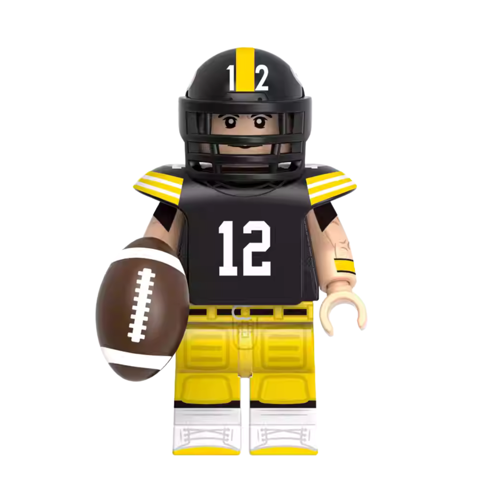 NFL American Football Player Block Figures Set of 8pcs