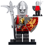 Assorted Medieval and Crusader Block Figures Set