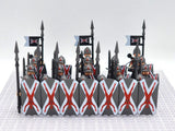 Game of Thrones House Bolton Block Figures Set
