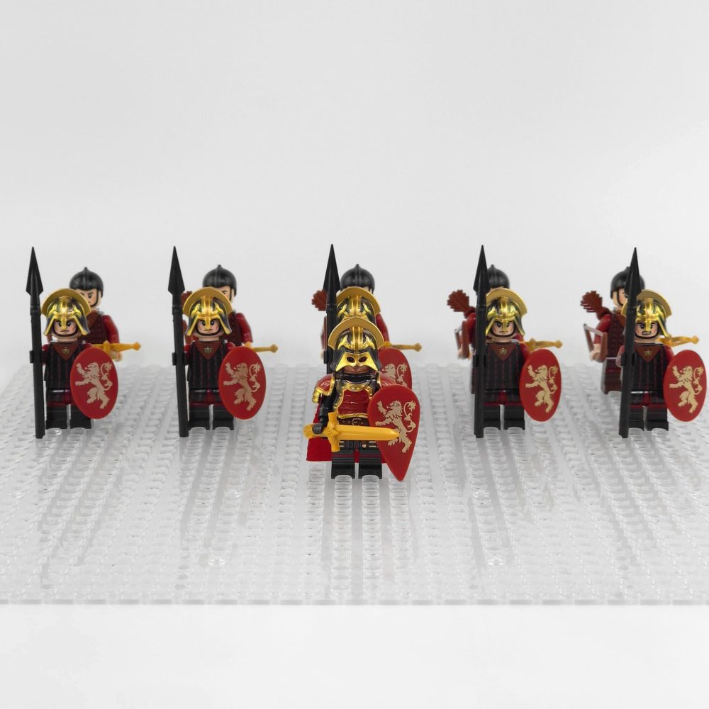 Game of Thrones House Lannister Block Figures Set