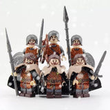 Game of Thrones House Stark Block Figures Set