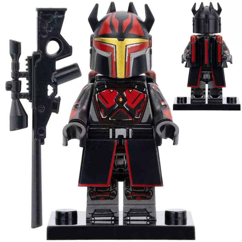 Space War Theme New Wave Assortment Dooku Windu Fox Gar Saxon Block Figures Set