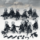 Ghost Team Special Force Unit Block Figures Set
