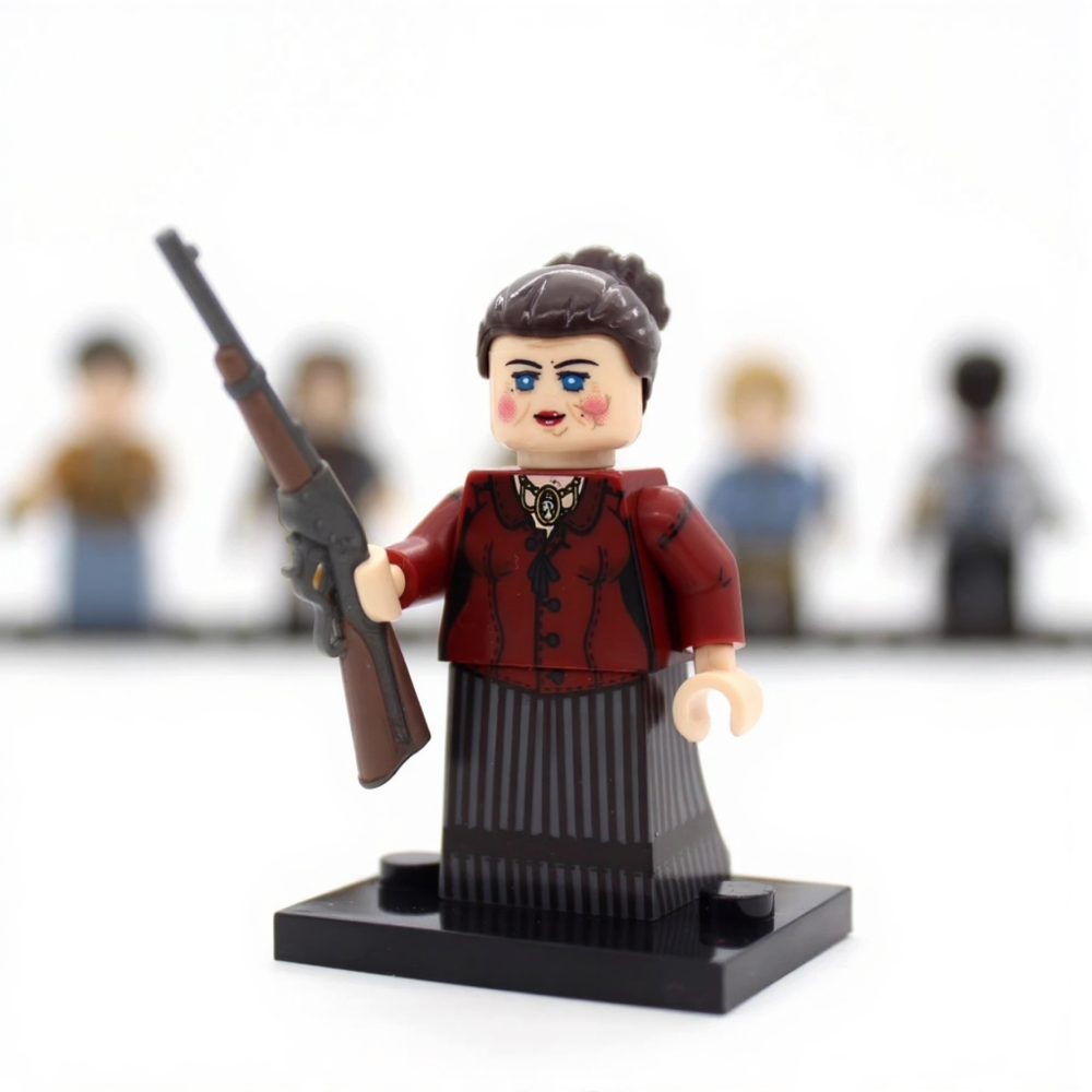 Western Outlaws & Frontier Survivor Block Figures Set of 8pcs