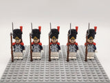 Grenadiers of the Old Guard Block Figures Set of 5pcs