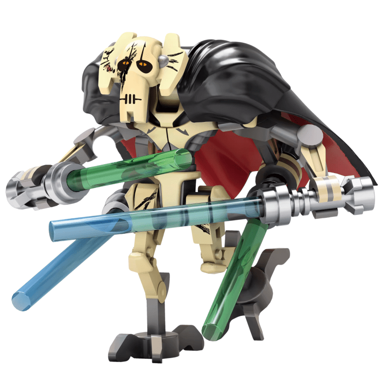 Space War Theme Seperatists Minifigure Set – Magna Guard General Grievous Droids