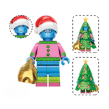 Assortment of Christmas Characters Block Figures Set 1 Or Single