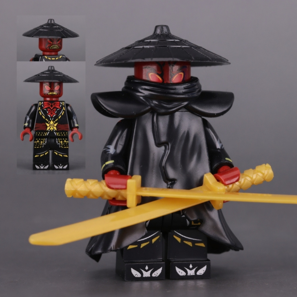 Ninjago Shadow Warrior Block Figures  Set of 5pcs (Kur, Rox, Zarkt, Drix, Nokt)