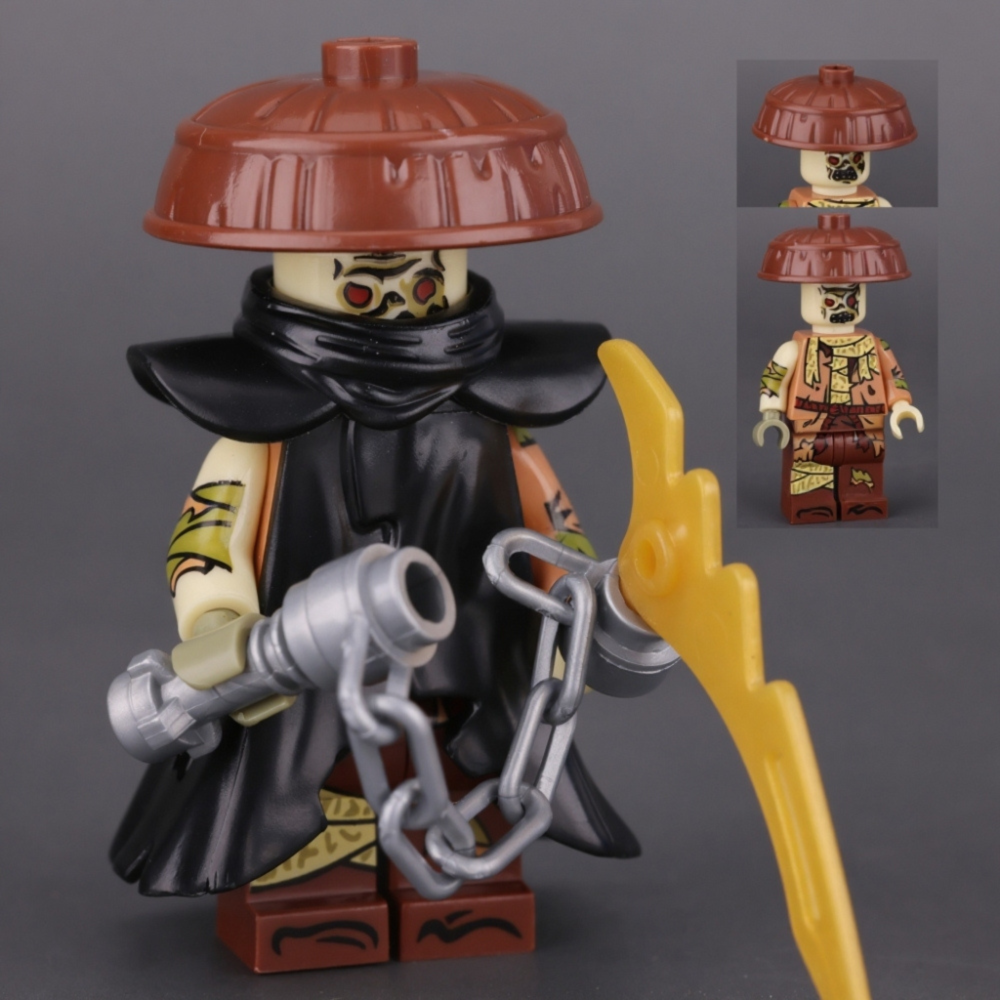 Ninjago Shadow Warrior Block Figures  Set of 5pcs (Kur, Rox, Zarkt, Drix, Nokt)
