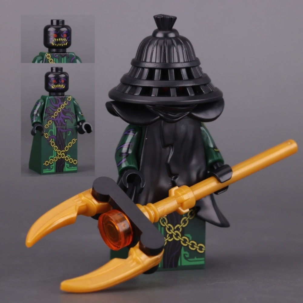 Ninjago Shadow Warrior Block Figures  Set of 5pcs (Kur, Rox, Zarkt, Drix, Nokt)
