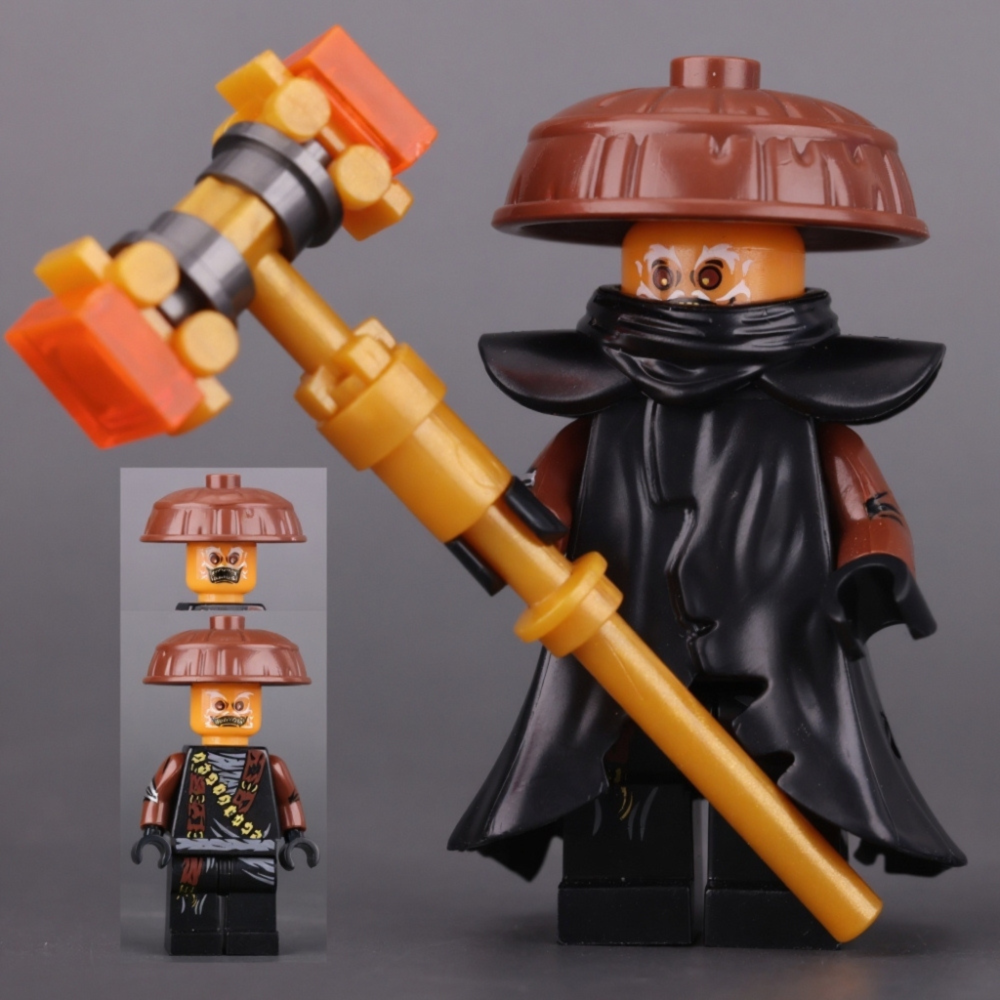 Ninjago Shadow Warrior Block Figures  Set of 5pcs (Kur, Rox, Zarkt, Drix, Nokt)