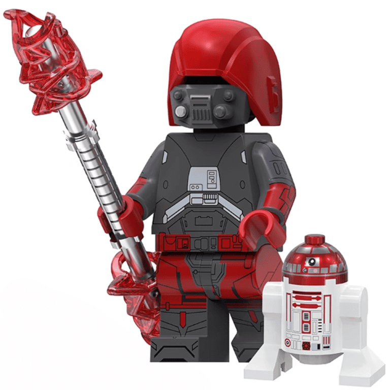 Space War Theme Jedi, Sith & Droid Assortment Block Figures Set