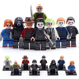 Halloween Freddy Versus Jason Block Figures Set of 8pcs Or Single