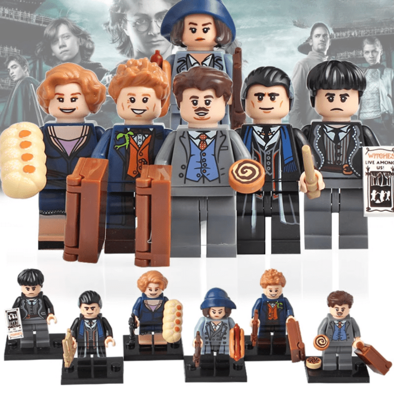 Harry Potter Fantastic Beasts The Crimes of Grindelwald Block Figures Set
