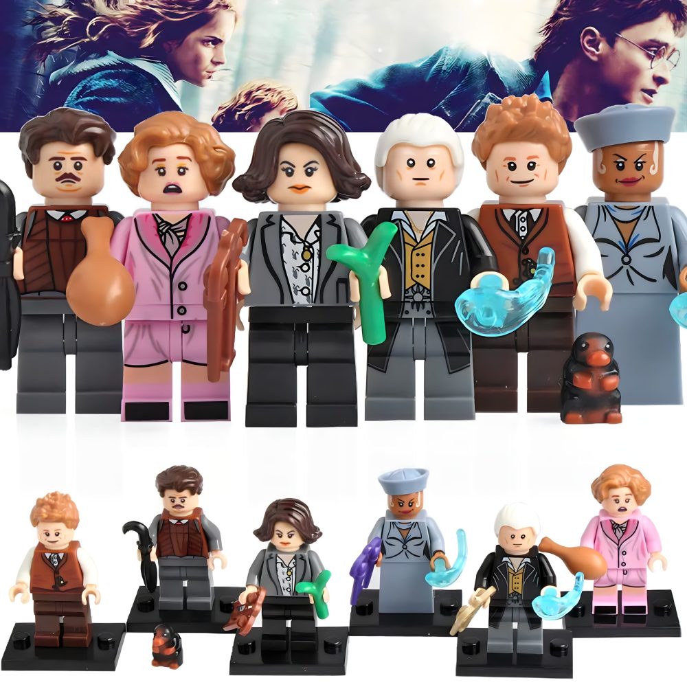 Harry Potter Fantastic Beasts and Where to Find Them Block Figures Set
