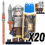 Roman Legion Assortments Block Figures Sets
