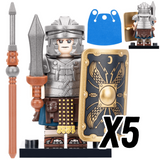 Roman Legion Assortments Block Figures Sets