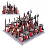 Crusaders War Horse Contingents Block Figures Sets