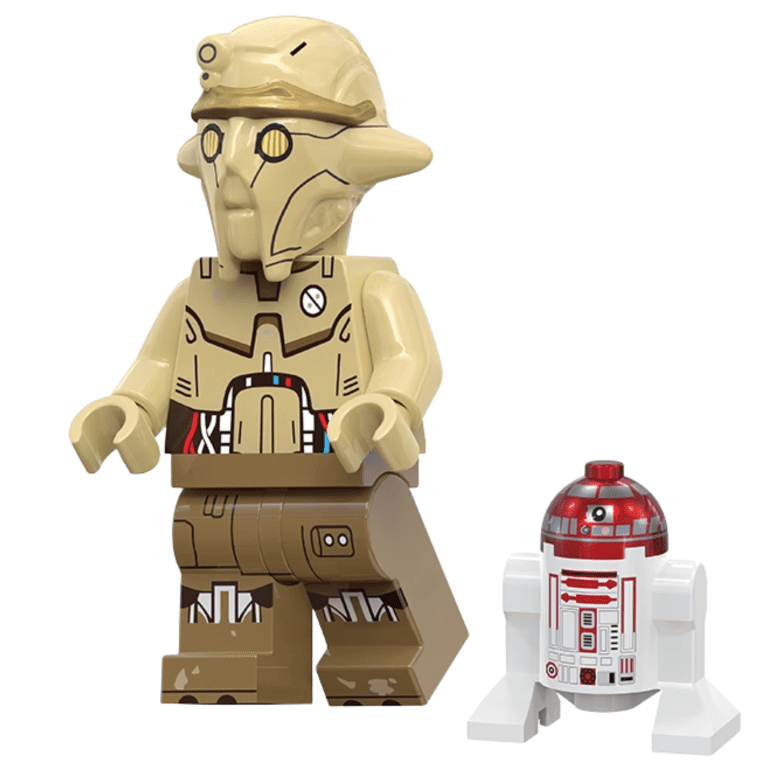 Space War Theme Jedi, Sith & Droid Assortment Block Figures Set