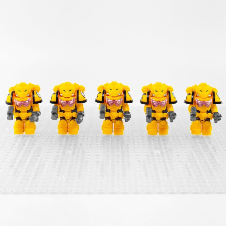 Imperial Fists Space Marines Block Figures Set