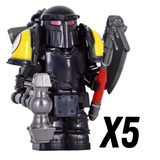 Warhammer Space Marine Mk III Iron Power Armour Block Figures Set