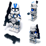 Space War Theme 501st Legion Captain Rex Battle Pack – Clone Captain & Legionnaires