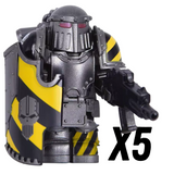 Warhammer Space Marine Mk III Iron Power Armour Block Figures Set