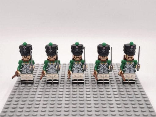 Italian Light Block Figures Set of 5pcs