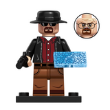 Breaking Bad Block Figures Set – Walter White Gus Fring Hank Saul Goodman Heisenberg