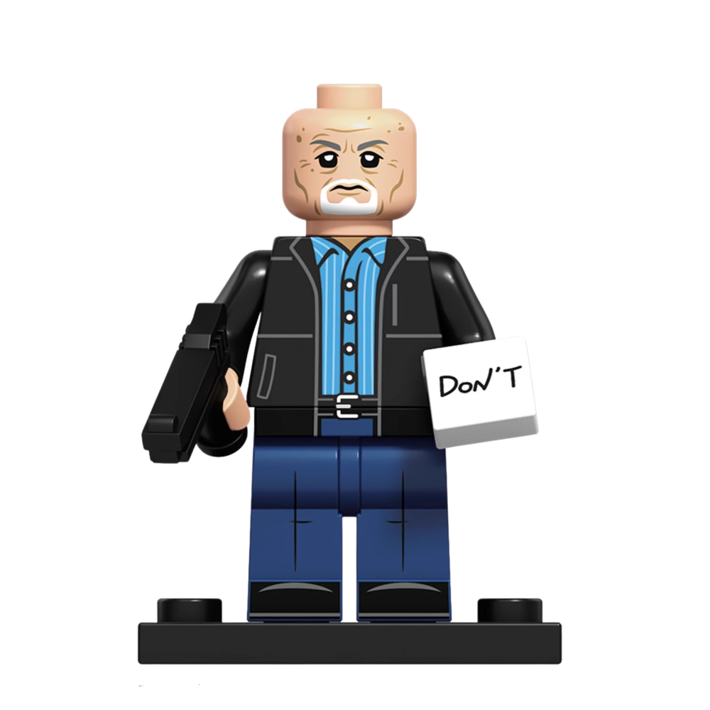 Breaking Bad Block Figures Set – Walter White Gus Fring Hank Saul Goodman Heisenberg