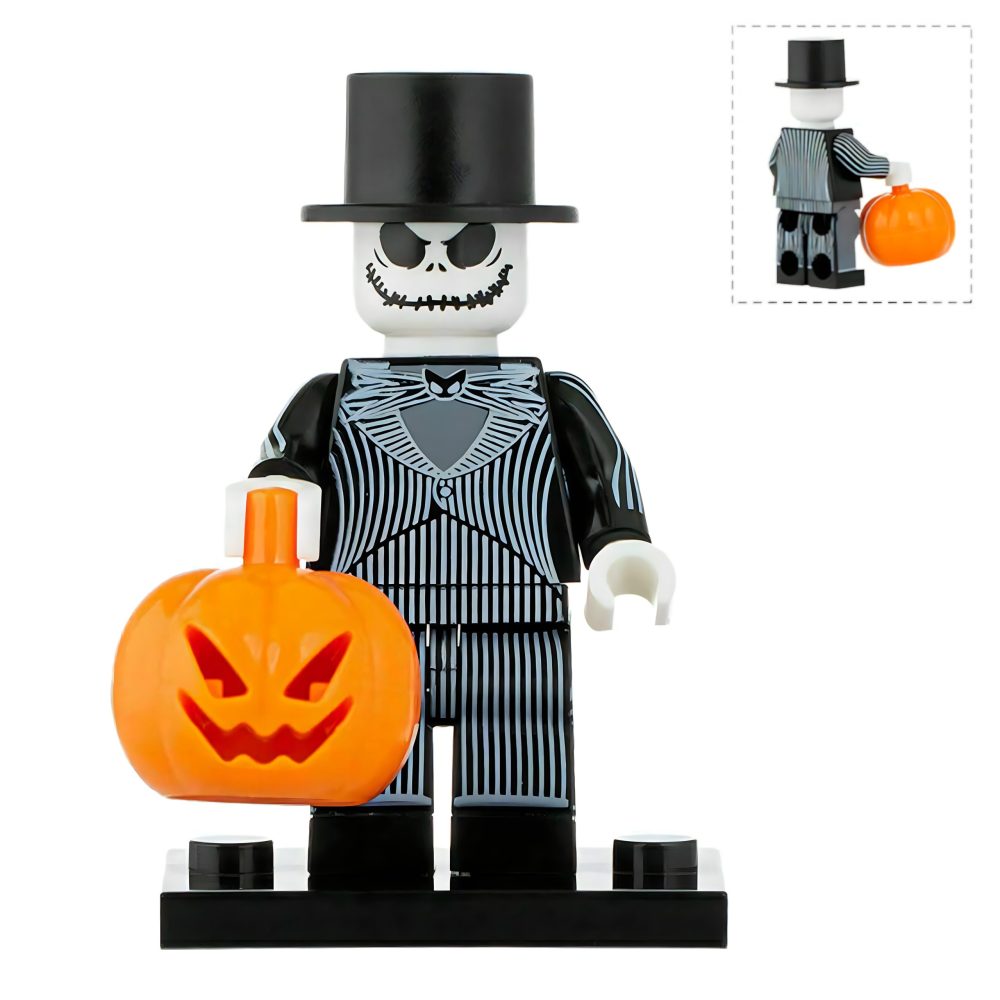 Assorted Halloween Horror Movie Block Figures Set of 16pcs