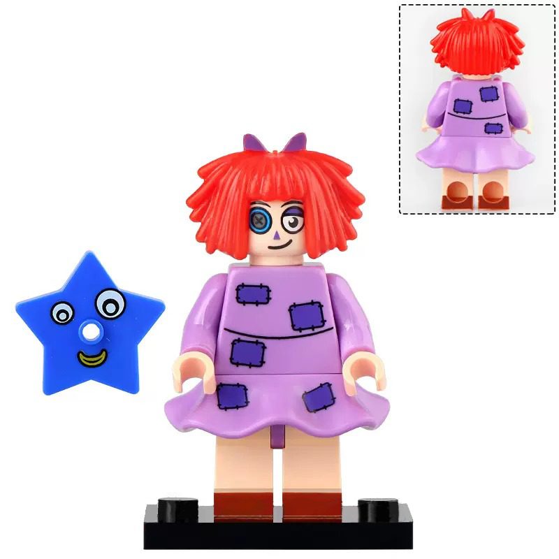 The Amazing Digital Circus Set 2 Block Figures Set of 8pcs