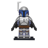 Space War Theme Inspired Mandalorian & Book of Boba Fett Block Figures Set