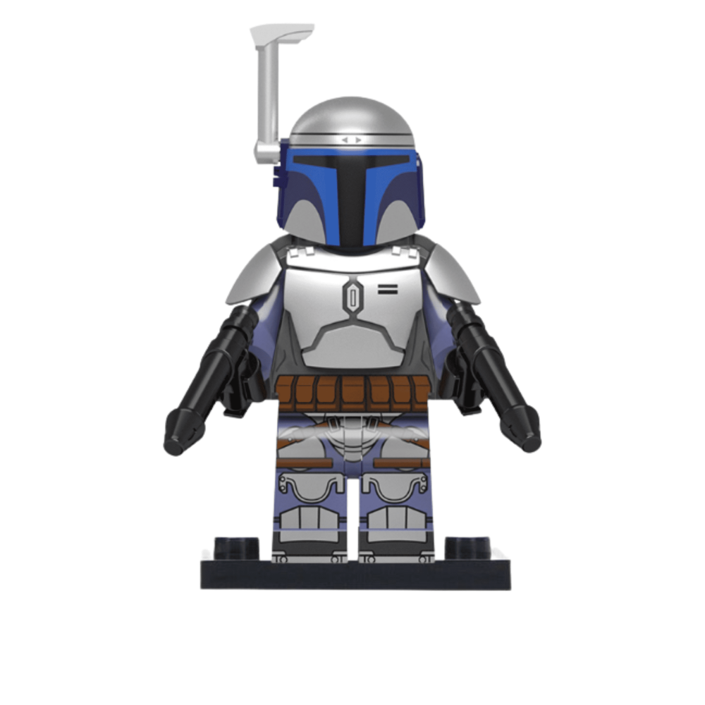 Space War Theme Inspired Mandalorian & Book of Boba Fett Block Figures Set