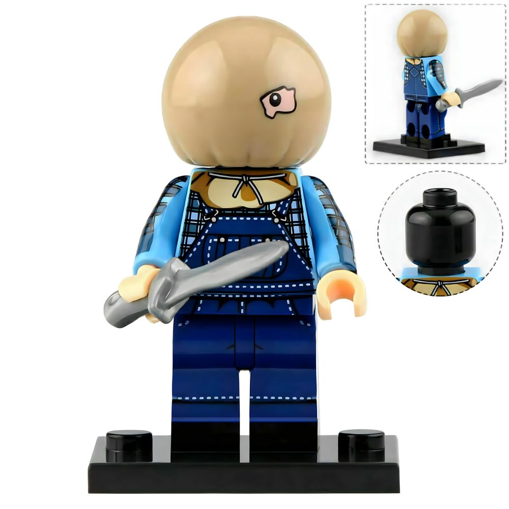 8PCS Classic Horror Block Figures | Halloween Building Block Toys