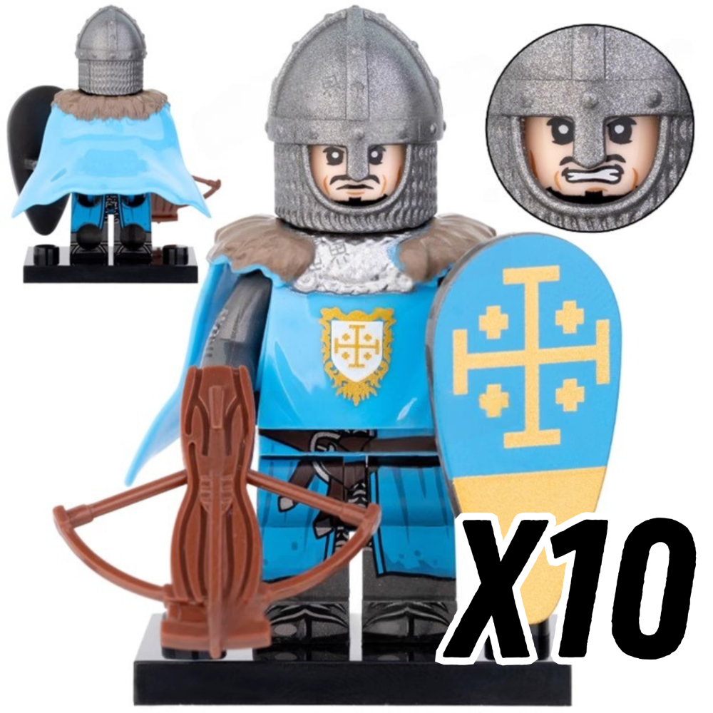 Crusade Knights of Jerusalem Block Figures Sets