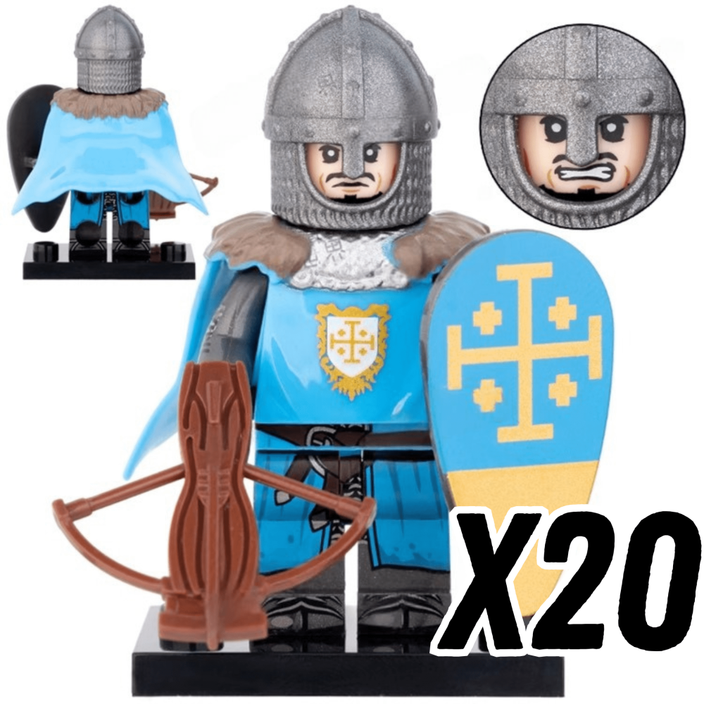 Crusade Knights of Jerusalem Block Figures Sets