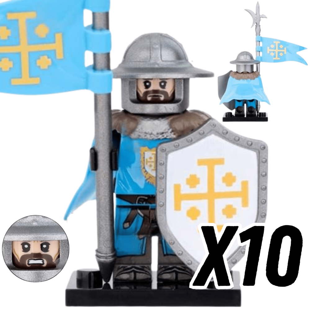 Crusade Knights of Jerusalem Block Figures Sets