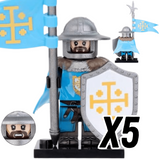 Crusade Knights of Jerusalem Block Figures Sets