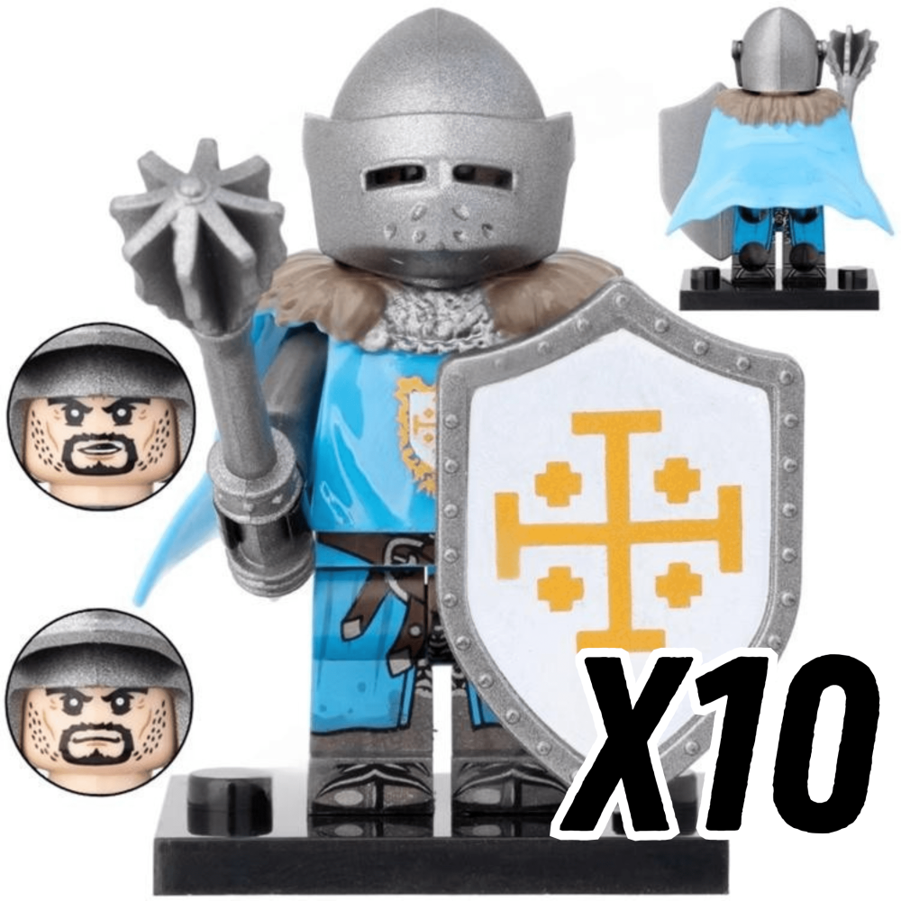 Crusade Knights of Jerusalem Block Figures Sets