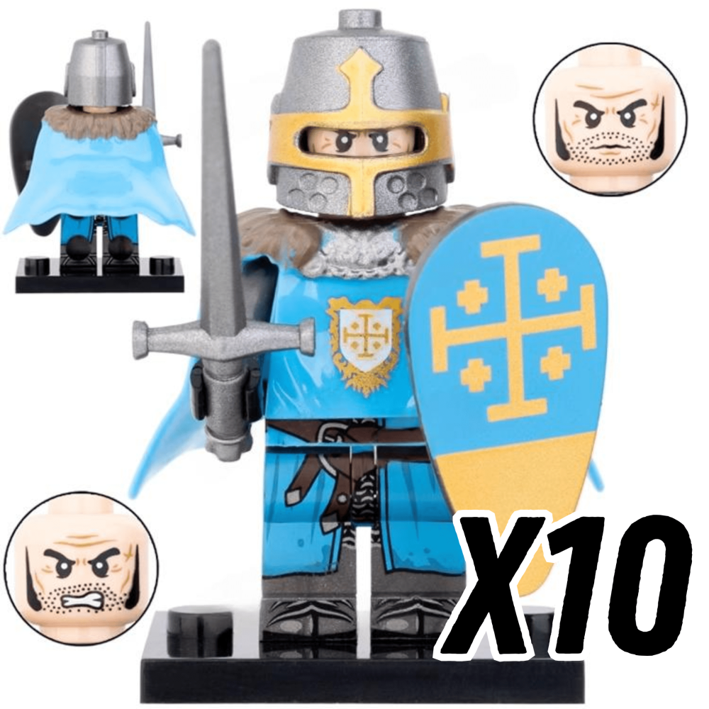 Crusade Knights of Jerusalem Block Figures Sets